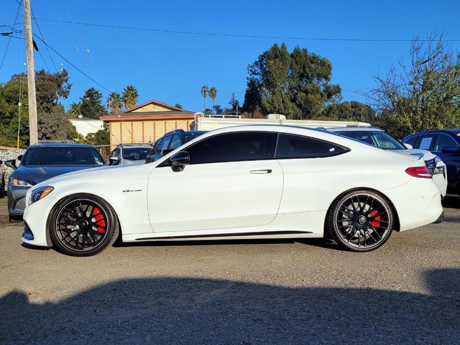 used 2017 Mercedes-Benz AMG C 63 car, priced at $42,991