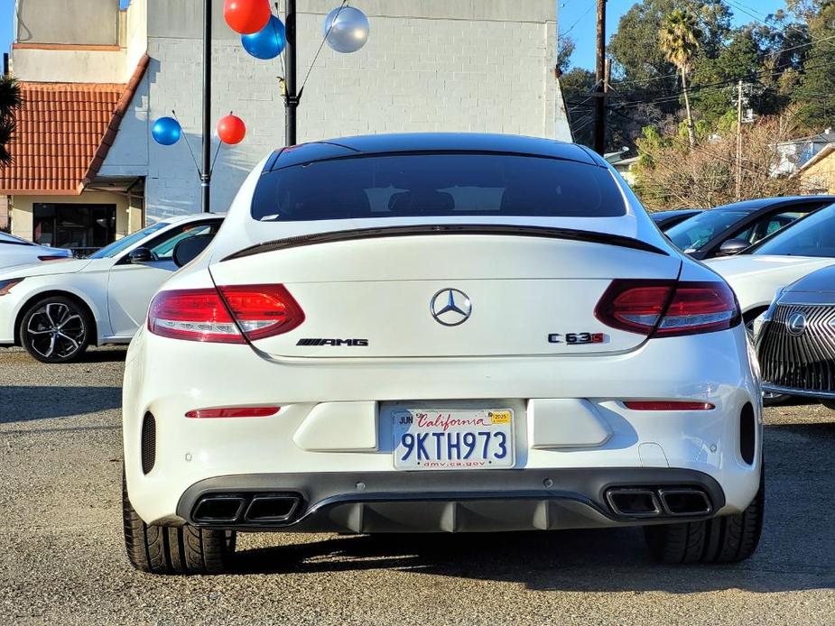 used 2017 Mercedes-Benz AMG C 63 car, priced at $42,991