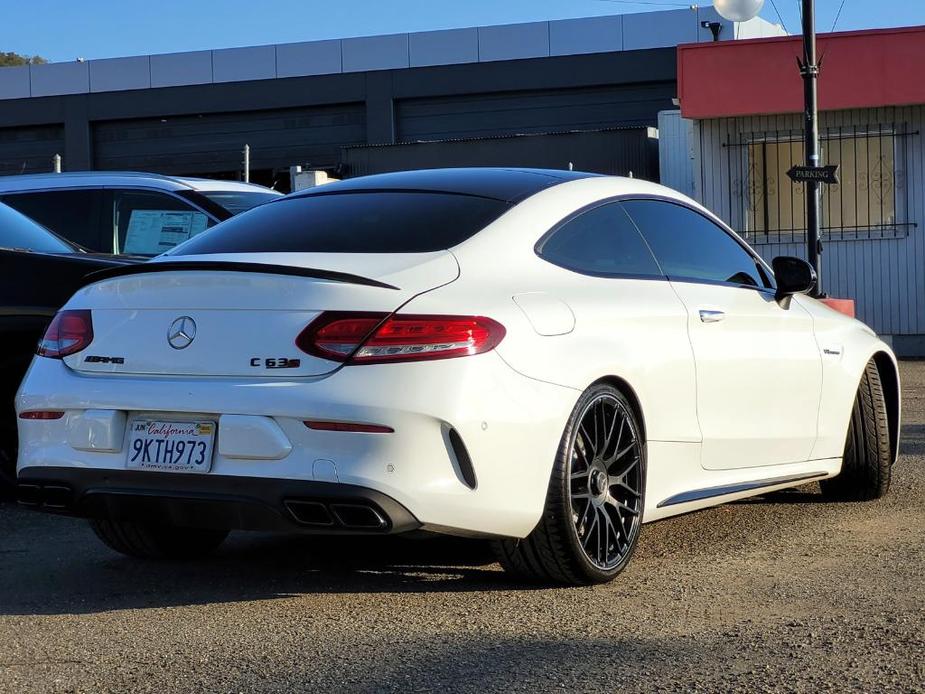 used 2017 Mercedes-Benz AMG C 63 car, priced at $42,991