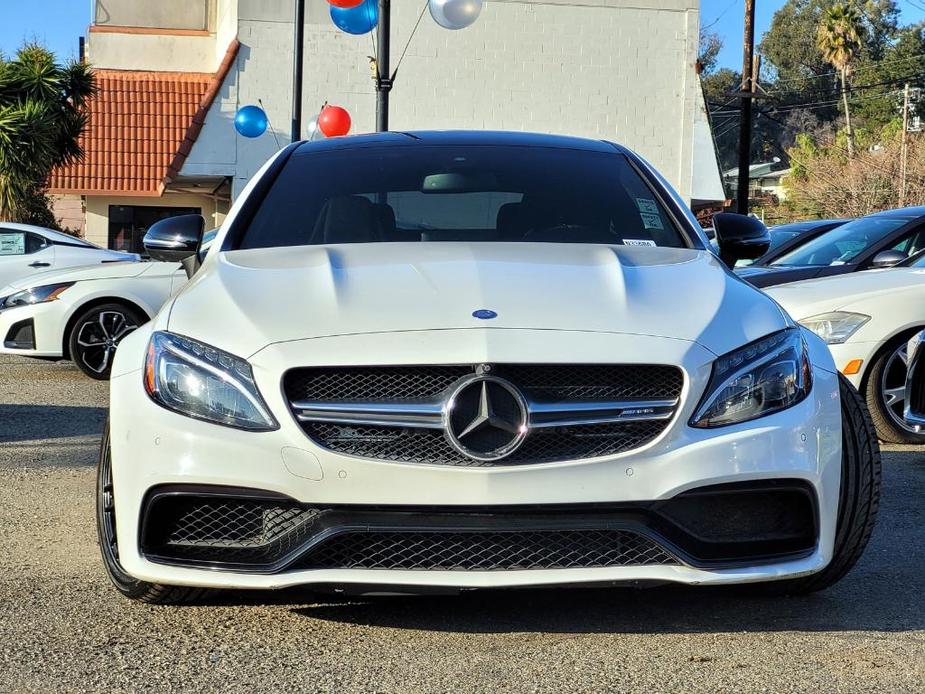 used 2017 Mercedes-Benz AMG C 63 car, priced at $42,991