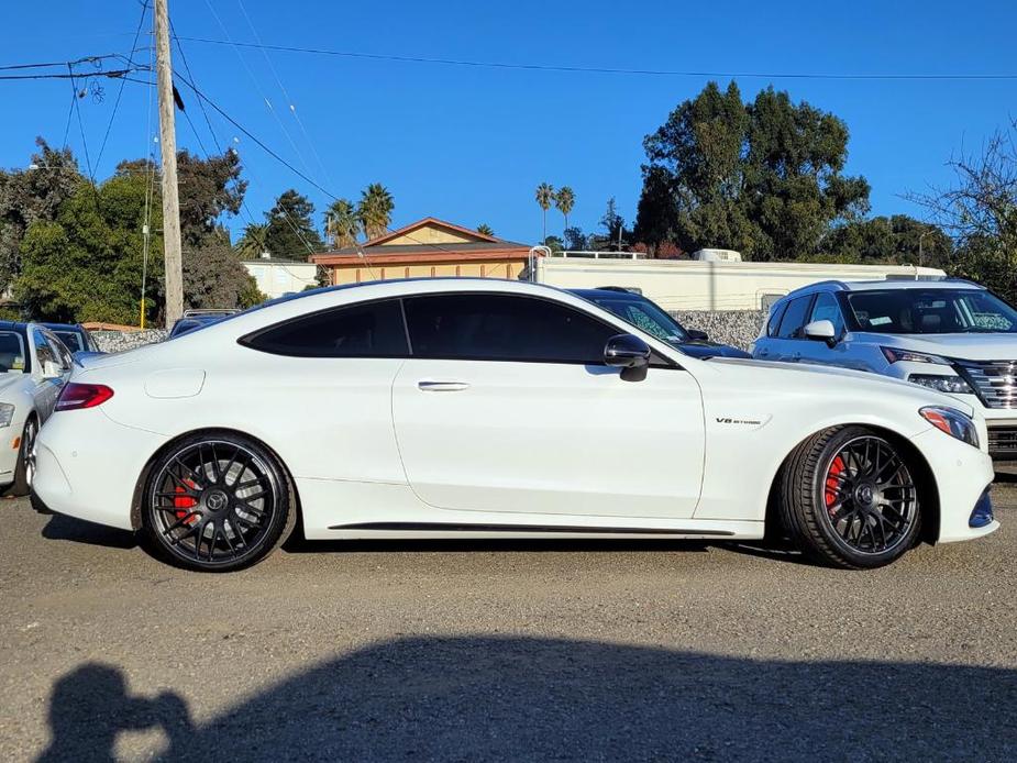 used 2017 Mercedes-Benz AMG C 63 car, priced at $42,991