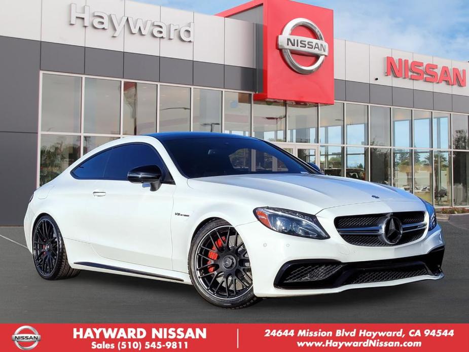 used 2017 Mercedes-Benz AMG C 63 car, priced at $42,991