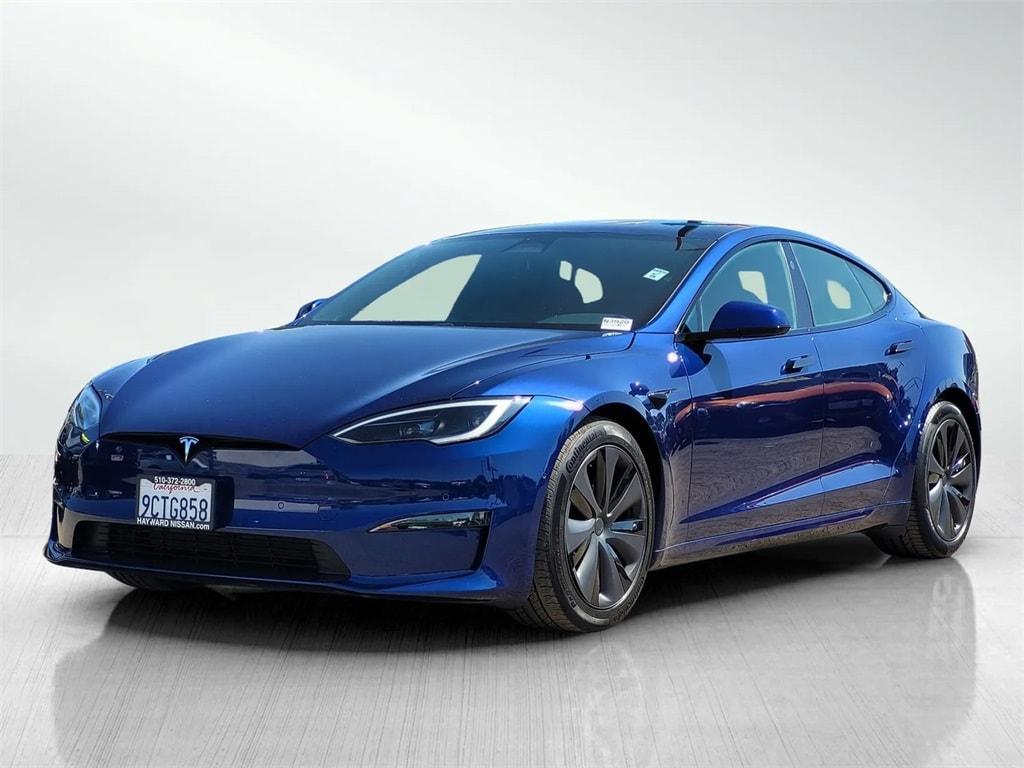 used 2022 Tesla Model S car, priced at $43,995