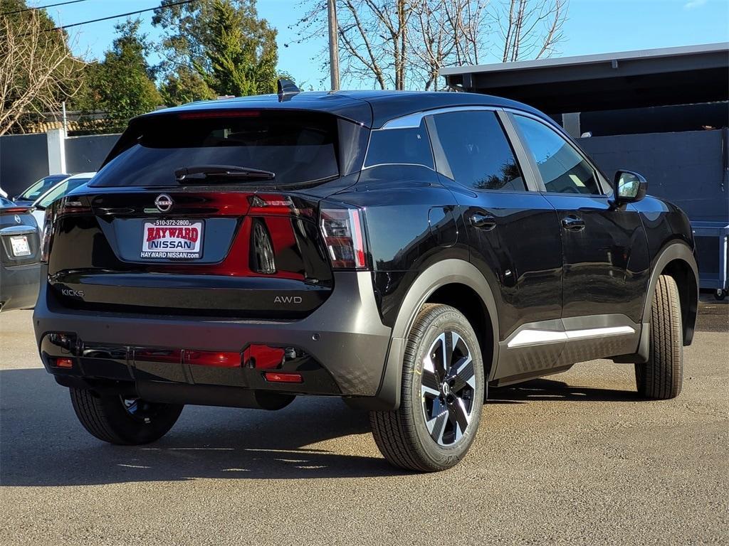 new 2025 Nissan Kicks car, priced at $24,960