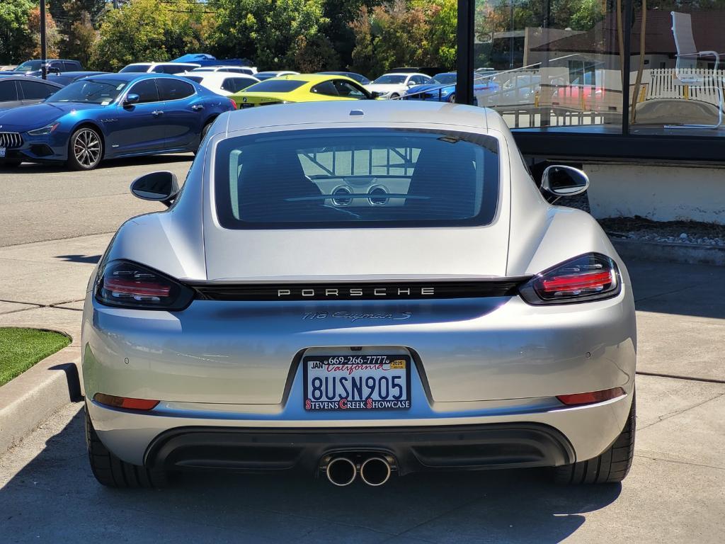 used 2021 Porsche 718 Cayman car, priced at $59,488