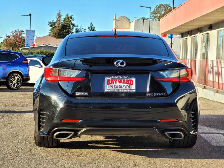 used 2016 Lexus RC 200t car, priced at $22,791