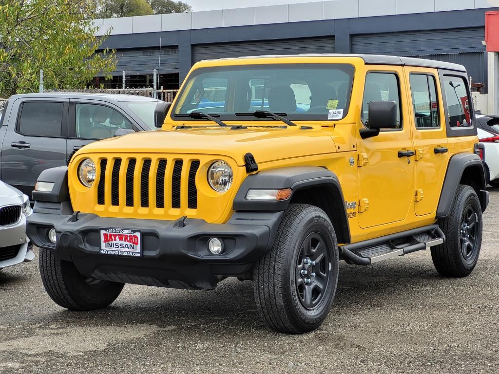 used 2021 Jeep Wrangler Unlimited car, priced at $27,995