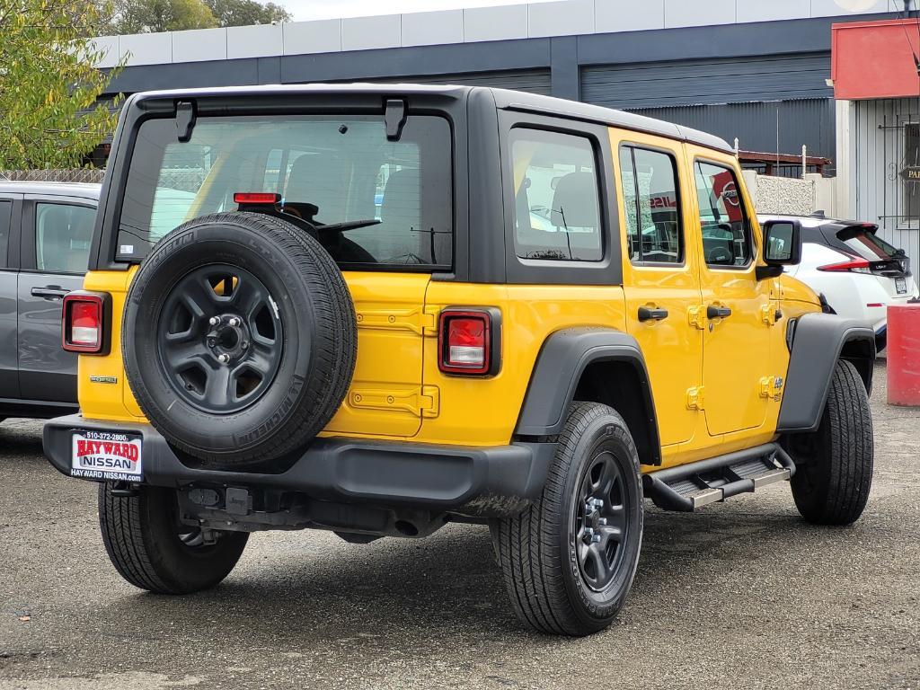 used 2021 Jeep Wrangler Unlimited car, priced at $27,995