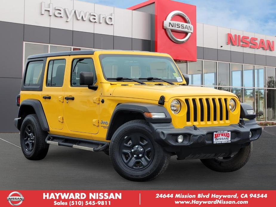 used 2021 Jeep Wrangler Unlimited car, priced at $26,995