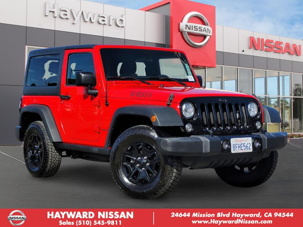 used 2018 Jeep Wrangler JK car, priced at $20,588