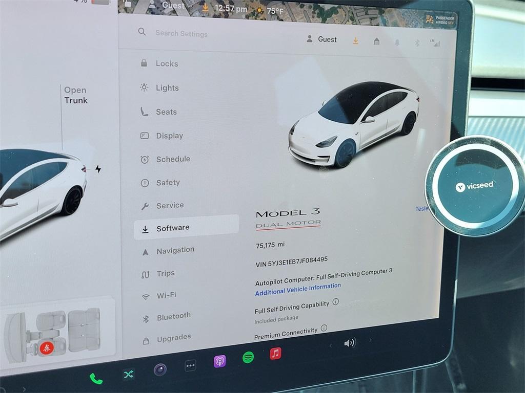 used 2018 Tesla Model 3 car, priced at $20,995