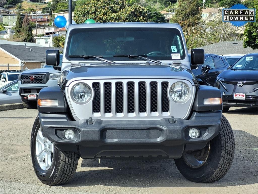 used 2020 Jeep Wrangler Unlimited car, priced at $24,788