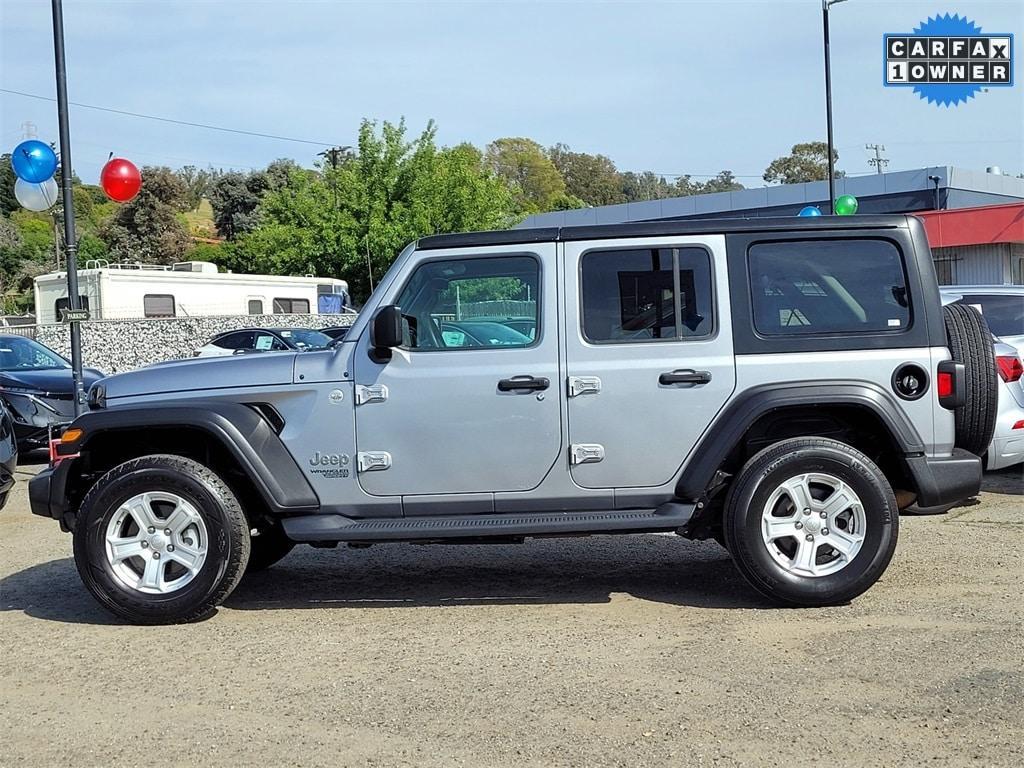 used 2020 Jeep Wrangler Unlimited car, priced at $24,788