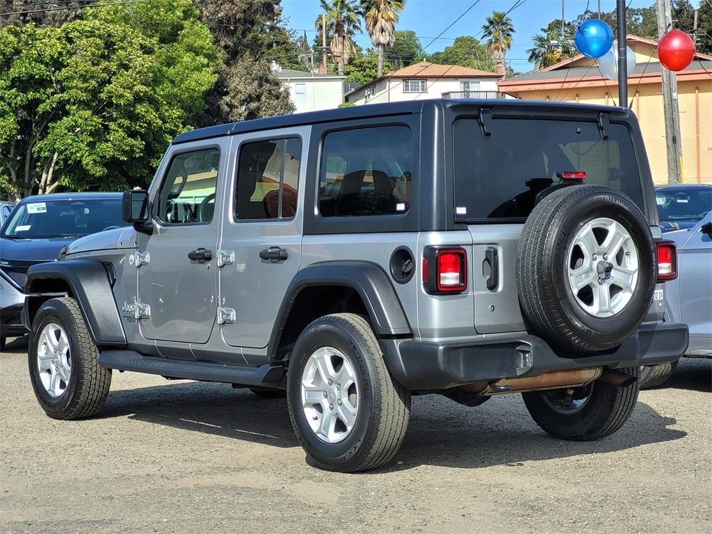 used 2020 Jeep Wrangler Unlimited car, priced at $25,388