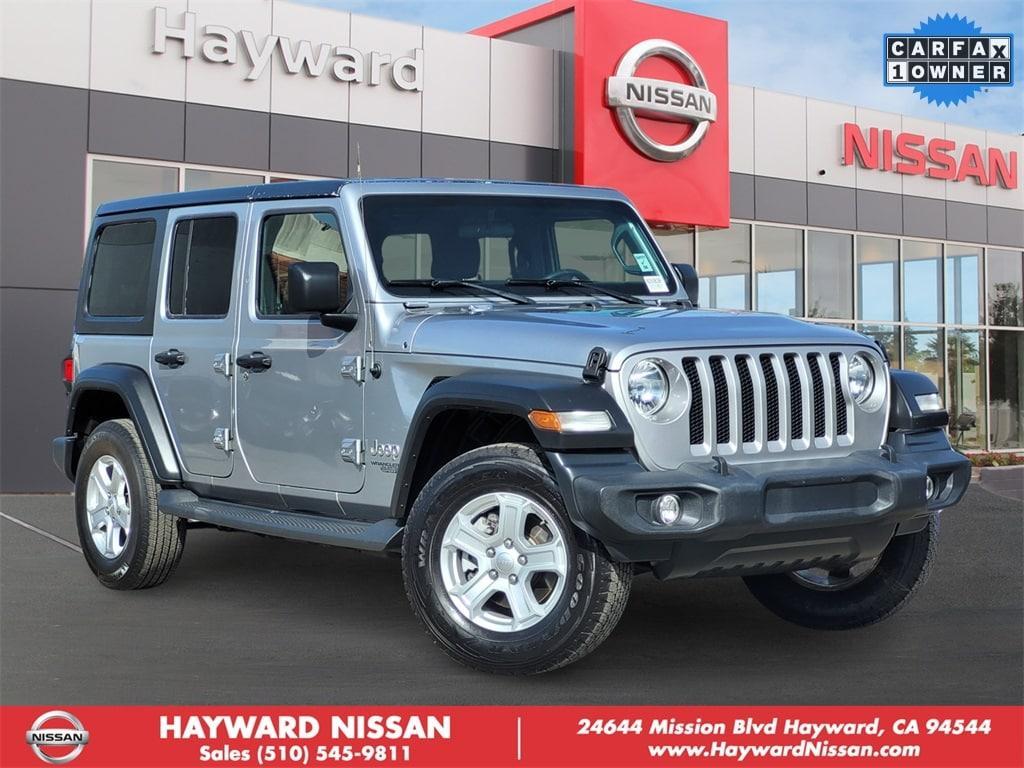 used 2020 Jeep Wrangler Unlimited car, priced at $24,788