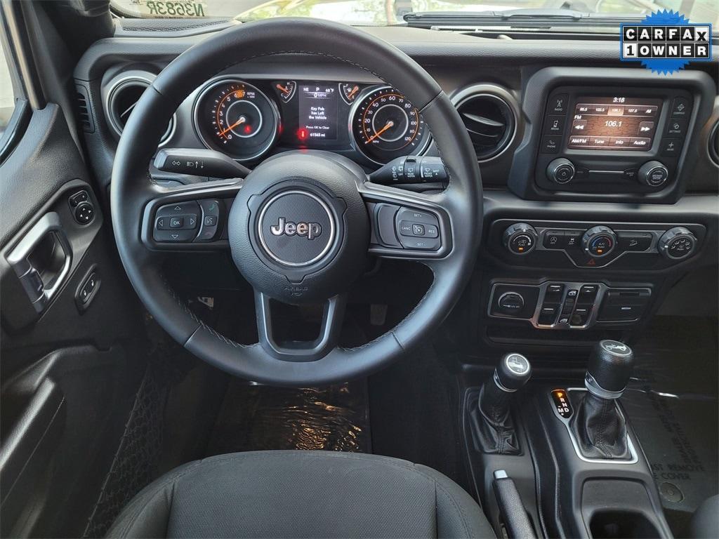 used 2020 Jeep Wrangler Unlimited car, priced at $24,788