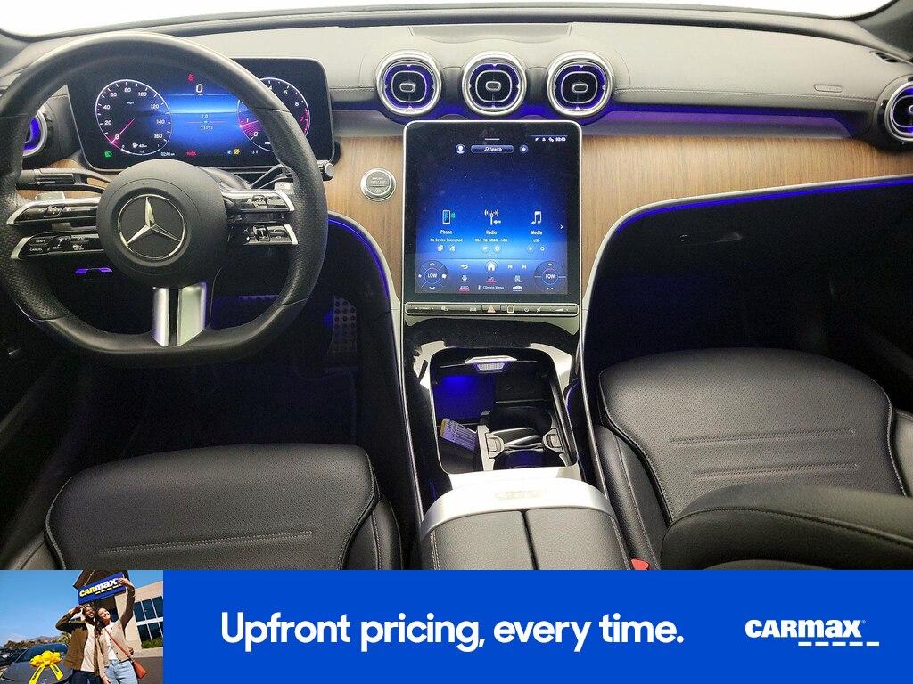 used 2022 Mercedes-Benz C-Class car, priced at $38,998