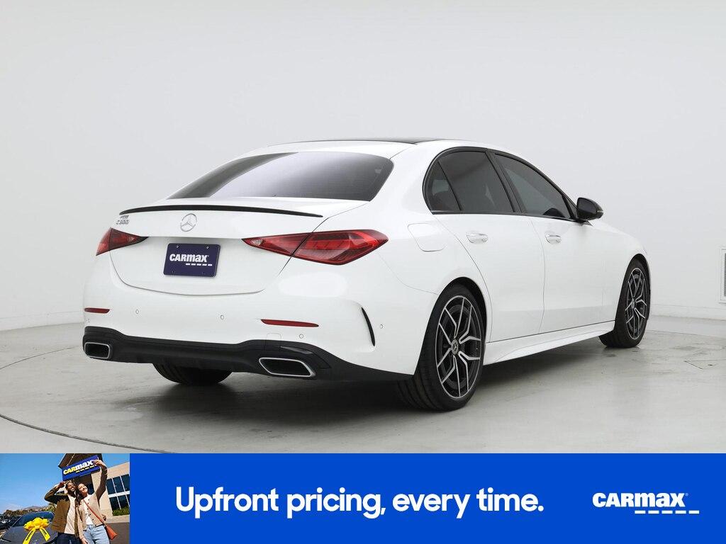 used 2022 Mercedes-Benz C-Class car, priced at $38,998