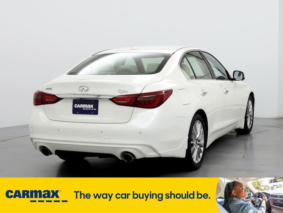 used 2021 INFINITI Q50 car, priced at $26,998