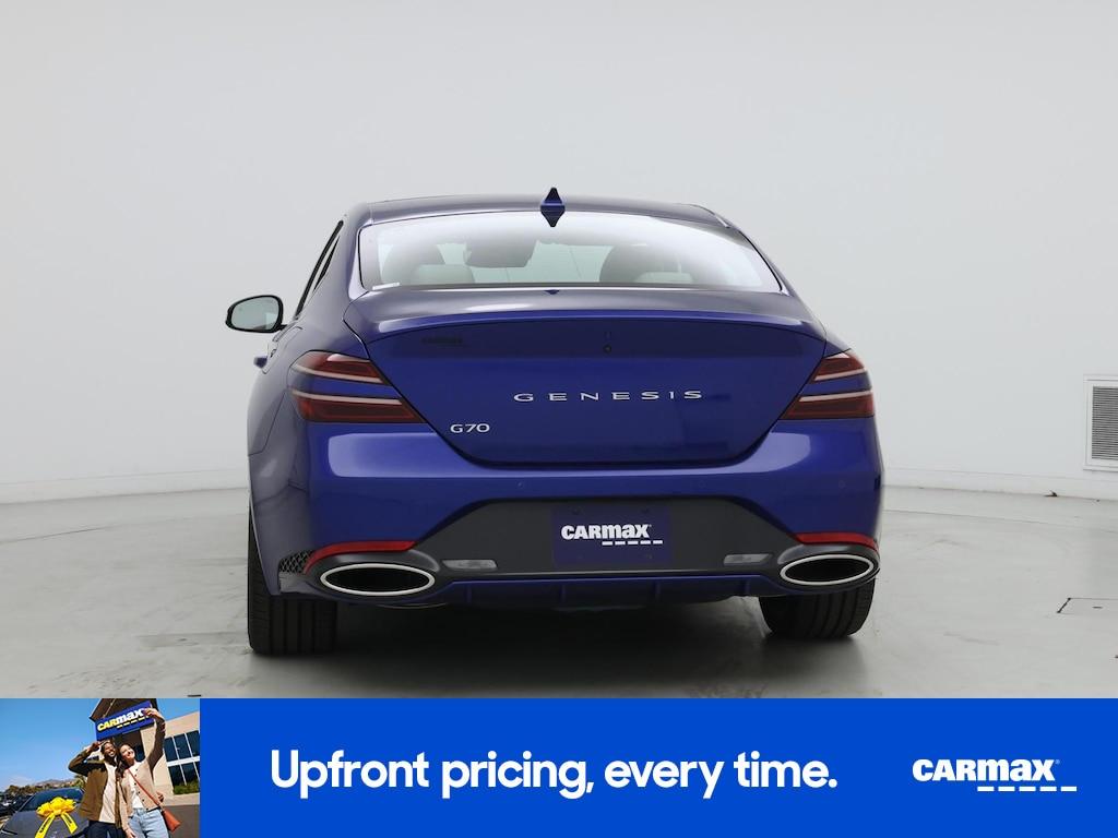 used 2024 Genesis G70 car, priced at $33,998