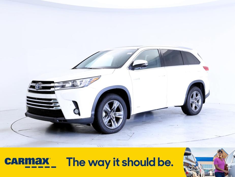 used 2017 Toyota Highlander Hybrid car, priced at $27,998