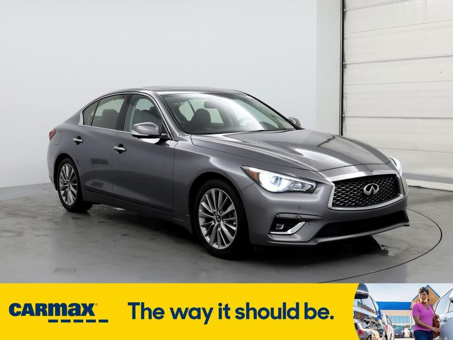 used 2022 INFINITI Q50 car, priced at $26,998