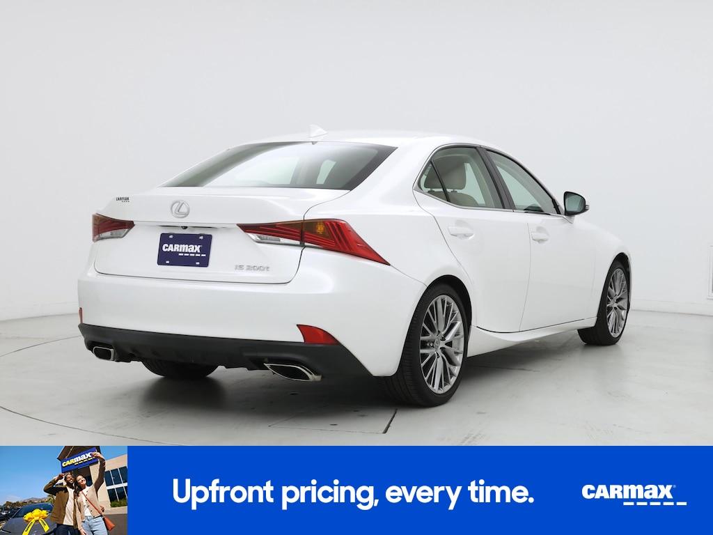 used 2017 Lexus IS 200t car, priced at $28,998