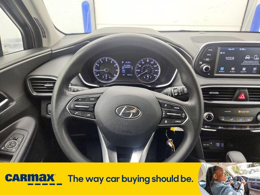 used 2019 Hyundai Santa Fe car, priced at $15,998