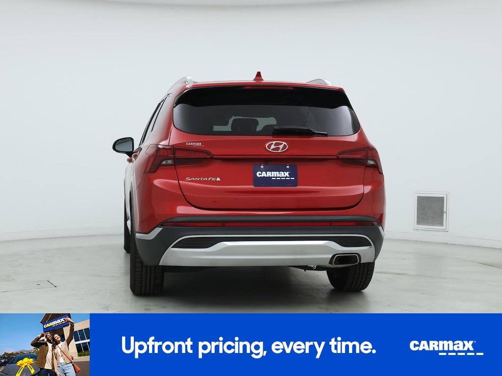 used 2021 Hyundai Santa Fe car, priced at $22,998