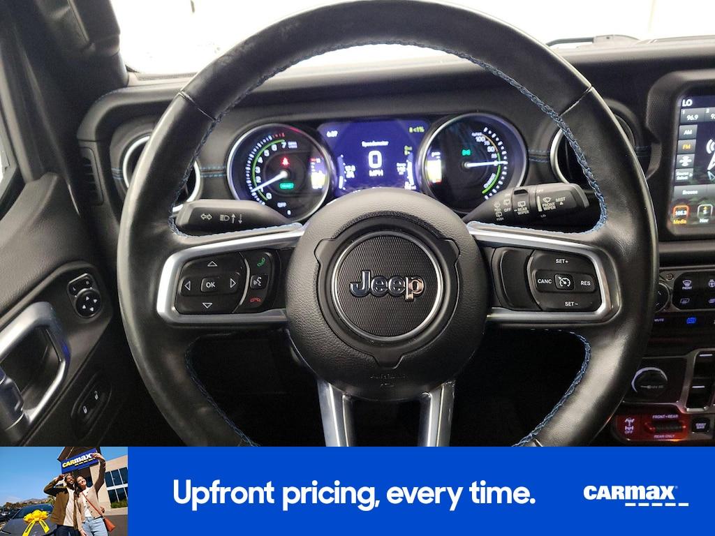 used 2021 Jeep Wrangler Unlimited 4xe car, priced at $38,998