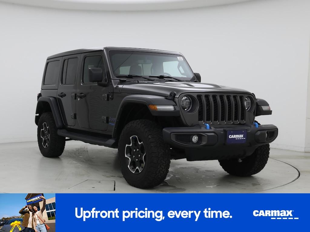 used 2021 Jeep Wrangler Unlimited 4xe car, priced at $38,998