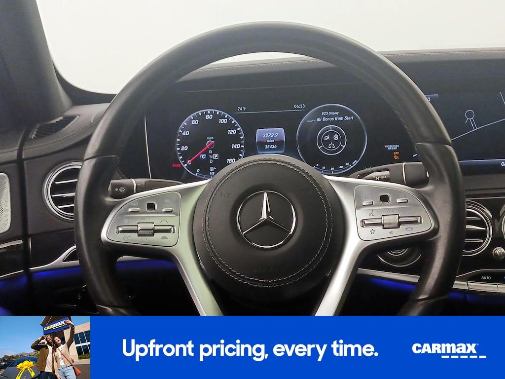 used 2020 Mercedes-Benz S-Class car, priced at $50,998