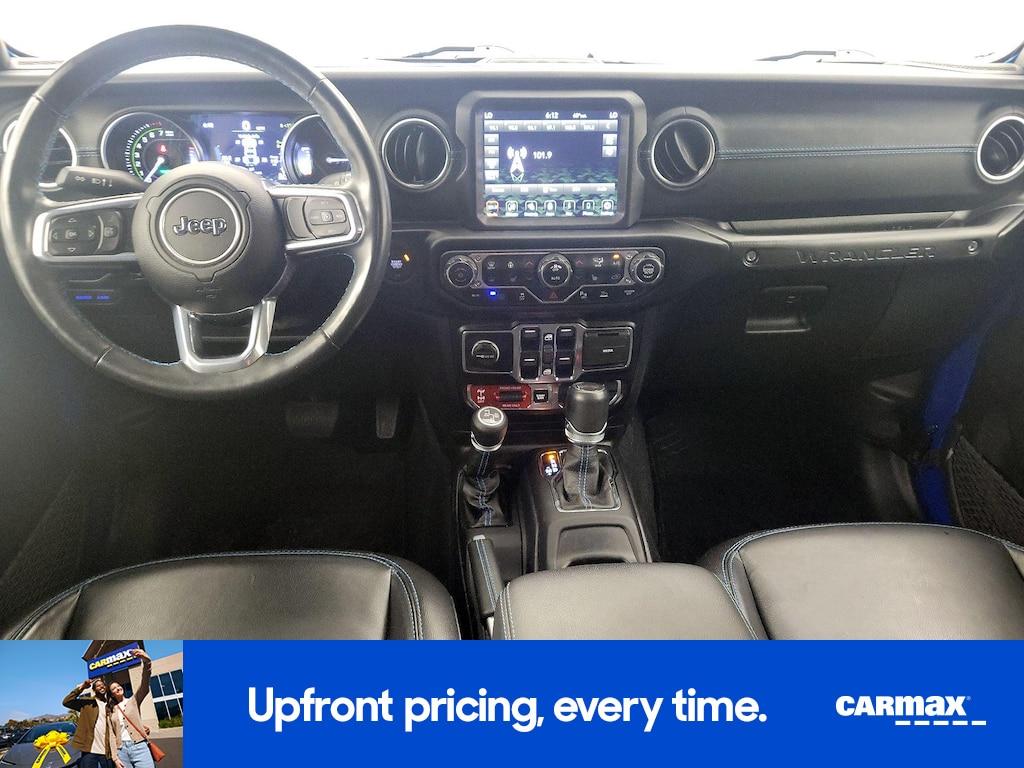 used 2021 Jeep Wrangler Unlimited 4xe car, priced at $33,998