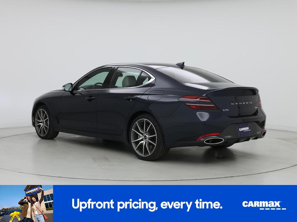 used 2024 Genesis G70 car, priced at $31,998