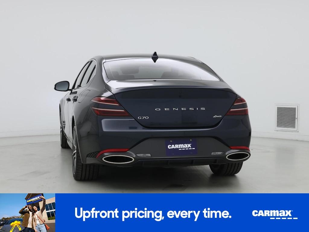 used 2024 Genesis G70 car, priced at $31,998