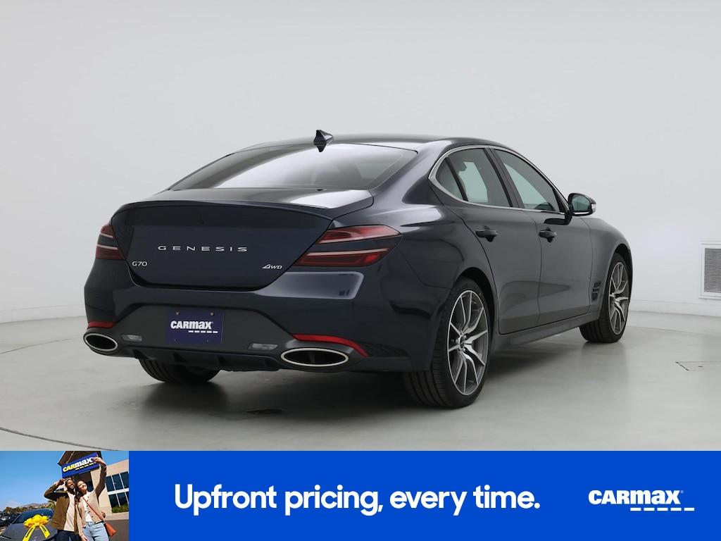 used 2024 Genesis G70 car, priced at $31,998