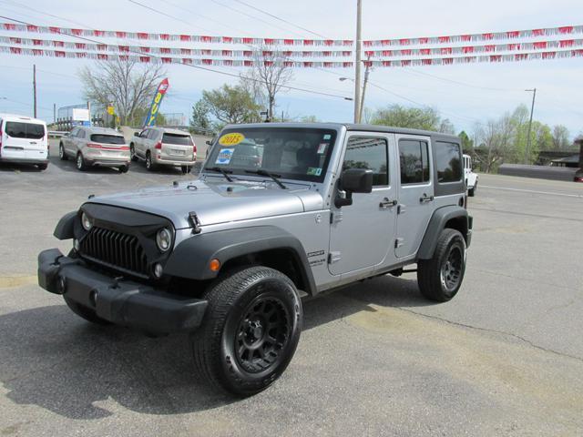used 2015 Jeep Wrangler Unlimited car, priced at $17,499