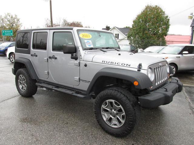 used 2013 Jeep Wrangler Unlimited car, priced at $18,999