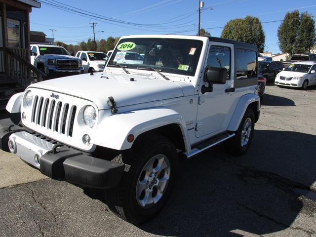 used 2014 Jeep Wrangler car, priced at $14,999