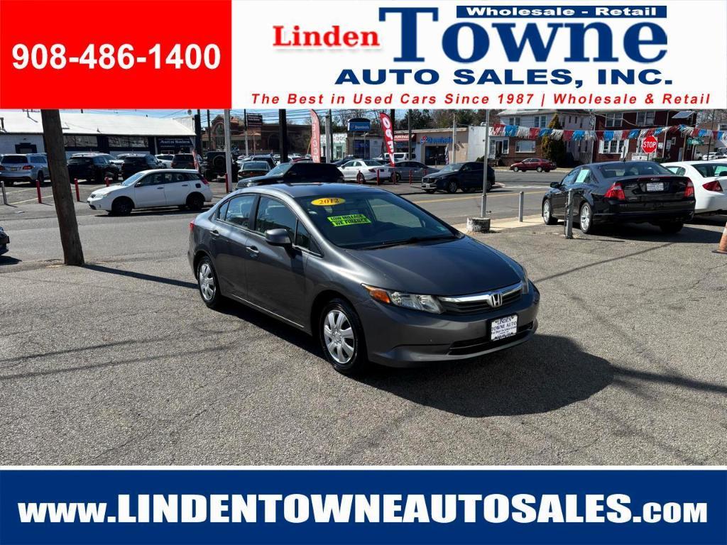 used 2012 Honda Civic car, priced at $9,995