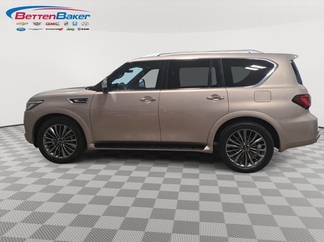 used 2021 INFINITI QX80 car, priced at $44,788