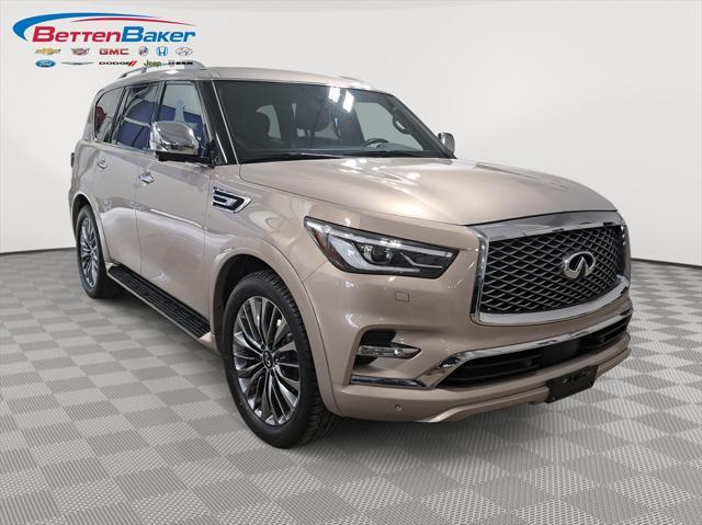 used 2021 INFINITI QX80 car, priced at $44,788