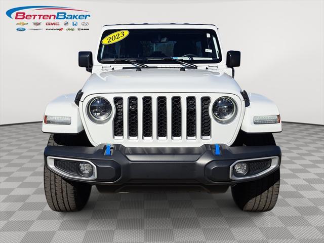 used 2023 Jeep Wrangler 4xe car, priced at $35,555