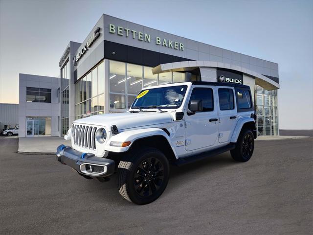 used 2023 Jeep Wrangler 4xe car, priced at $35,555