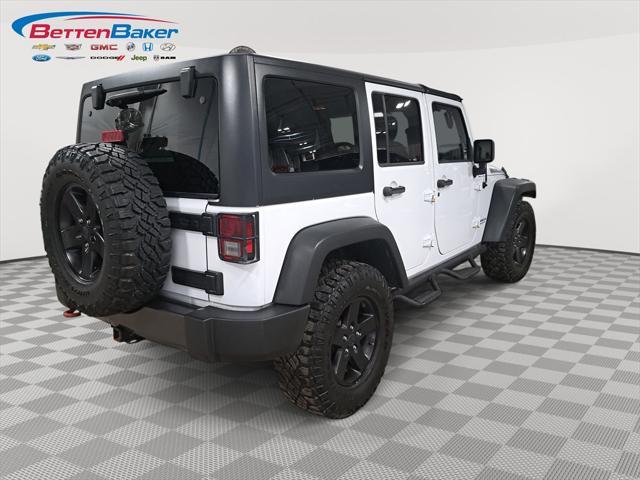 used 2017 Jeep Wrangler Unlimited car, priced at $18,998