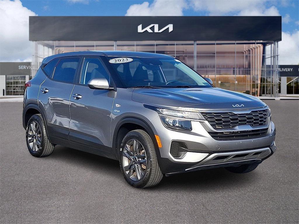 used 2023 Kia Seltos car, priced at $20,100