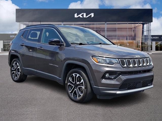 used 2023 Jeep Compass car, priced at $25,400
