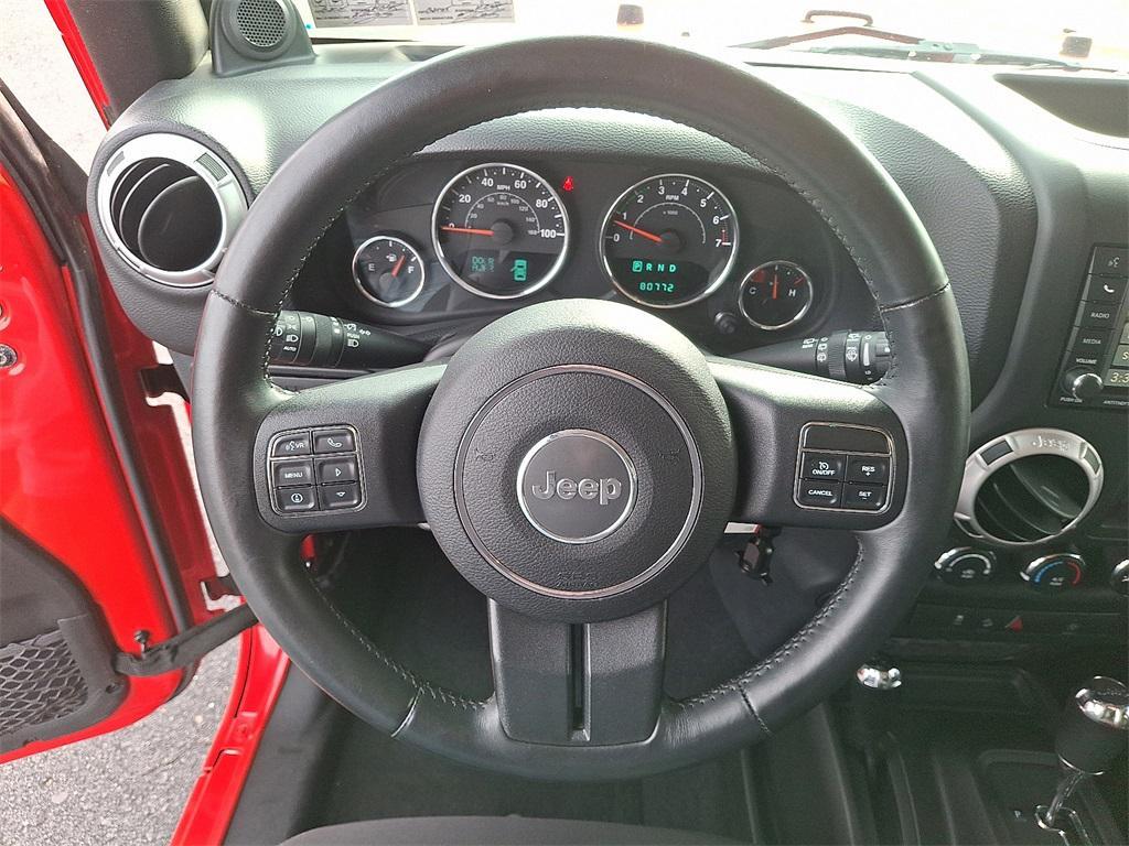 used 2013 Jeep Wrangler Unlimited car, priced at $17,640