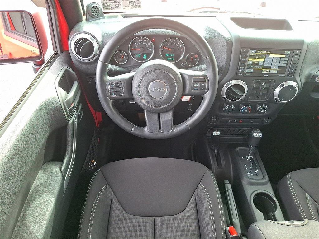 used 2013 Jeep Wrangler Unlimited car, priced at $17,640