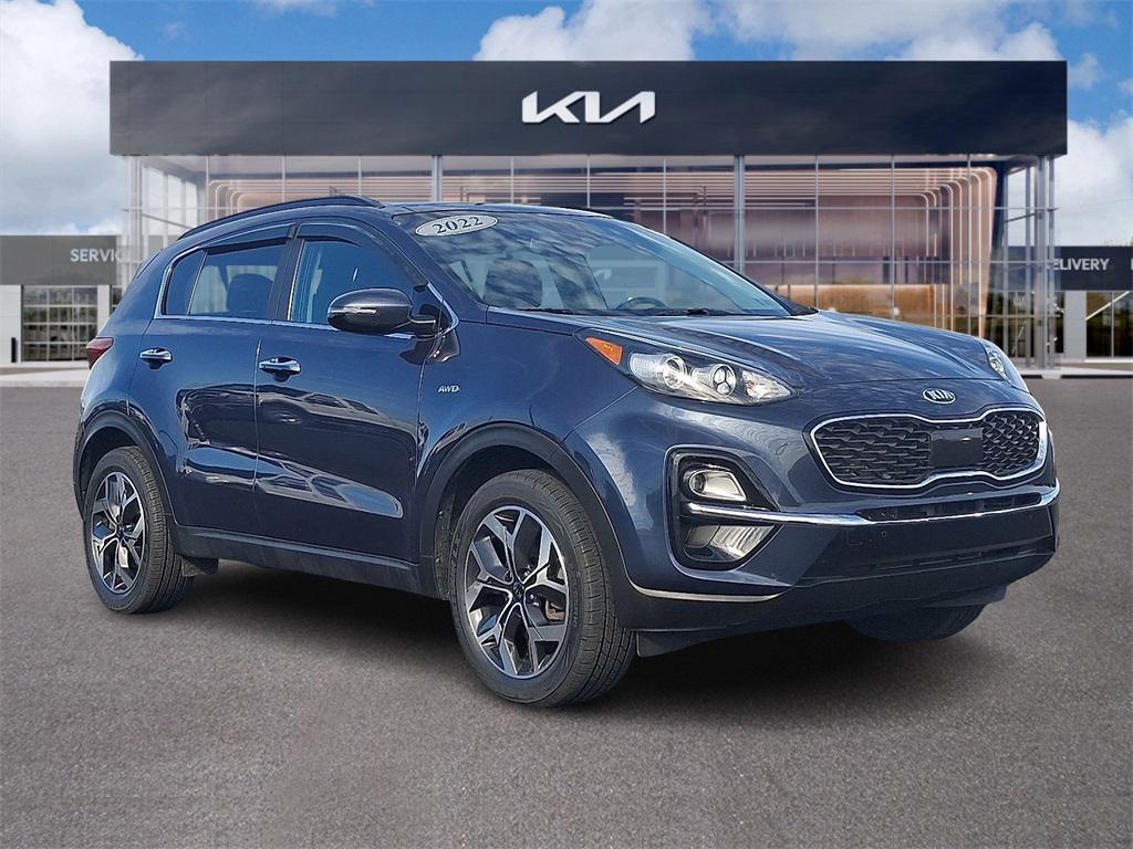 used 2022 Kia Sportage car, priced at $21,999